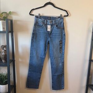 NWT J.Crew Factory 24 Essential straight Jean in all-day stretch